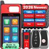 Autel MaxiIM KM100 (X) Programmatore Chiavi Auto, 2026 Immobilizzatore Chiavi, Lettura/Scrittura/Clonazione Chip, Simulazione Transponder, Rilevamento Frequenza, Generazione Chiavi Universali