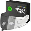Everalo Visiera Compatibile con Shark Skwall i3 - DSkwall 3 - Ridill 2 - Skwal Cup - VZ400 (Fotocromatico)