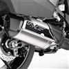 labelbike - Adesivo 3D Moto Marmitta Protezione e Decorazione in Resina Compatibile con Honda NT1100 2022-2025 Colore Carbonio Nero