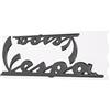 AYNEFY Adesivo Emblema Moto 3D in Resina per Vespa GTS300 LX125, Nero, Logo