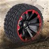 RiToEasysports Ruote da Drift RC, Pneumatici Rigidi in Gomma per Massima Adesione e Controllo, Set Ruote 4 Pezzi 1:10, for Appassionati Drifting e Gare Fuoristrada