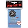 Ultra Pro - Pellicola protettiva opaca per carte, Colore Blu (Light Blue), 66X91 mm, 12908