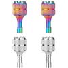 lasuroa 4 Pezzi Stick per Controller per Droni, Alluminio Joystick per Droni Staccabile Bilanciere per Pollice Ricambio per DJI Mini 3 PRO DJI Controller RC Smart Accessori (Argento, Multicolore)