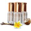 Ajmal As Safar Musc Tahara Aromatizzato Pack Best Vaniglia Monoï Coco Ajmal As Safar® - Set di 3 muschio bianco intimo, 3 ml