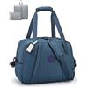 BAGZY Bagaglio a Mano 40x30x20 Wizzair, Borsone da Viaggio Donna 25L Borsa Ospedale Parto con Bagnata Borsone Palestra Sportiva Impermeabile Borsas da Viaggio Nylon Borsa per Aereo Nascita Uomo Blu