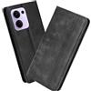 XINNI Cover per Oppo Reno 13F 5G/Reno 13 FS 5G Custodia | retrò Flip Magnetica Pelle PU/TPU Portafoglio