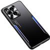 ESTH® Custodia per Oppo Find X3 | Find X3 Pro Cover in Alluminio & Silicone [Design Meccanica Durevole] Protezione da Cadute e Urti, Cover per Oppo Find X3 | Find X3 Pro, Blu