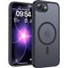 TOCOL Cover Magnetica per iPhone 17e 6,1 Pollicii, Compatibile con MagSafe, Antigraffio, Antimpronta, Custodia Antiurto Traslucida Opaca, Nero