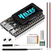 RUIZHI LoRa ESP32 V4 WiFi Bluetooth Moduli con Meshtastic LoRa ESP32 con GPS / 868 MHz Antenne e 3000 mAh Akku 0.96″ OLED Display 1262 Chip ESP32-S3R2 MCU 16M Flash Compatibile con Arduino Meshtastic