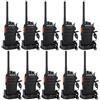 Retevis RT24 Walkie Talkie, Ricetrasmettitori Radiocomunicazione PMR446 Licenza-libero, CTCS/DCS, VOX, Walkie Talkie con Auricolare, per Industria, Logistica, Magazzini(Nero,5 Coppie)