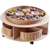 COSY Mobile Isola Tonda Bassa Con Ruote
