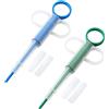 Conruich 2 pezzi Pet Pill Tablet Feeder Compresse Feeder compresse dosatore per animali domestici, con cavo in gomma morbido riutilizzabile siringa per gatti cani