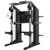 TOORX VERTICAL LINE ASX-8000 Stazione d'allenamento 3 in 1 con pacco pesi 2x90 kg - Dual Pulley, Smith Machine e Rack