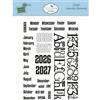 Timbri acrilici Calendar Elements