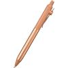 三菱鉛筆 Uniball ZENTO Flow Model Penna a sfera, impugnatura in alluminio anodizzato, extra fine 0,38 mm, inchiostro nero a base d'acqua, ultra liscia con attrito ridotto, agata, UBNZF38.74