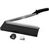 THCTYRP Taglierina formato A4 compatto | Taglierina per Carta A4 Professionale | Massima Precisione Blocco Automatico Cordonatura | Taglio fino a 8 fogli | ideale per l'ufficio