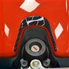 labelbike - Adesivo 3D Moto Zona Chiave Accensione Protezione e Decorazione in Resina Compatibile con Ducati Panigale V2-Streetfighter V2 - Colore Carbonio