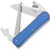 Fox Coltello multiuso alluminio azzurro | Fox Vulpis VP130-S4 SB