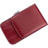 remos professional body care REMOS Set manicure in vera pelle, vuoto, per 4 strumenti - rosso