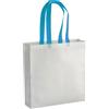 Shopper personalizzate in tnt laminato Maputo 38x40x10 cm personalizzate o neutre
