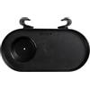 Lafuma Mobilier Mobile Portabicchieri per Poltrona Relax Mobile in plastica Riciclata al 100%, Nero, LFM5255_0247