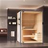 Novellini - Celsius Sauna Finlandese 120x120 in Legno Abachi vari Optional e Finiture