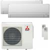 Mitsubishi Electric Condizionatore Mitsubishi Electric Serie BT dual split 12000+12000 BTU inverter A++ wifi unità esterna 5.4 kW MXZ-3F54VF3-E2/MSZ-BT35VGKP-E6_2