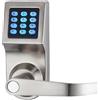 HAIFUAN Serratura digitale Bluetooth, sblocco con carta, codice, app (compatibile con Alexa) (HFAD6300B)