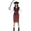 FIESTAS GUIRCA Costume da Piratessa Coraggiosa per donna L
