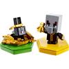 Mattel Minecraft- Earth Boost Confezione con 2 Mini Personaggi con Chip NFC, Giocattolo per Bambini 6+ Anni, GKT44