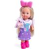 Simba Evi Love Bubble Tea - Bambola mobile in un dolce abito da tè a bolle, 12 cm, dai 3 anni in su