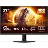AOC G4 27G4ZRE Monitor PC 68,6 cm (27") 1920 x 1080 Pixel Full HD LED Nero, Rosso [27G4ZRE]