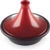 LE CREUSET TAJINE IN GHISA VETRIFICATA, CLASSIC COLLECTION ROSSO CHERRY (CILIEGIA), M - d 31 x 25 cm, 3.7 lt