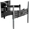 MELICONI Staffa TV 85" Extra 400SDRP Plus Nero, Montaggio Parete, 55 kg