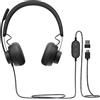 Logitech 981-000875 cuffia e auricolare cablato a padiglione musica e chiamate usb tipo-c grafite
