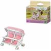 Sylvanian Families - 4533 - Passeggino Per Gemelli, Multicolore