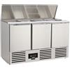 Saladette a 2 porte con coperchio +2°/+8° C | 136.5 x 70 x 87 cm