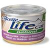 Life Cat 102391 Lattina Le Ricette con Pollo, Prosciutto e Fagiolini Verdi, 150 Grammi