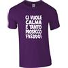 Vinclick.it T-shirt "Prosecco" Viola