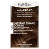 Euphidra Colorpro Xd 530 Castano Chiaro Dorato Gel Colorante Capelli In Flacone + Attivante + Balsamo + Guanti Euphidra