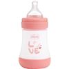 Chicco Biberon P5 150ml Slow Silicone Girl Chicco