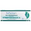 Sofarmapiu\' Test Rapido Faringeo Strepto A Rilevazione Antigene Streptococco A Su Tampone Faringeo Mediante Immunocromatografia Professionale 10 Pezzi Sofarmapiu\' Sofarmapiu\'
