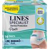 Fater Pannolone Per Incontinenza Lines Specialist Derma Pants Plus M 14 Pezzi