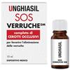 Unghiasil Dispositivo Medico Per Verruche In Flacone Con Pennellino 10 Ml + 9 Cerotti Copriverruca Unghiasil