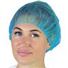 Bericah Cuffia Tonda In Tnt Polipropilene Elastico Circolare Diametro 53 Cm Codice Colore Azzurro 100 Pezzi