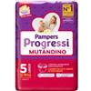 Pampers Progressi Mutandina Junior 17 Pezzi Pampers
