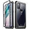 Poetic Custodia serie Guardian progettata per OnePlus Nord N10 5G, cover ibrida integrale antiurto con protezione schermo integrata, nera