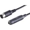 1aTTack.de 1 cavo adattatore audio da 0,2 m con spina a cubo a 5 pin e presa jack da 6,3 mm