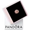 PANDORA Icons Ciondolo con cuori traforati placcato in oro rosa 14 carati