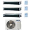 Samsung - Climatizzatore canalizzabile Samsung trial split 9000+9000+9000 Btu Inverter R32 A++ AJ068TXJ3